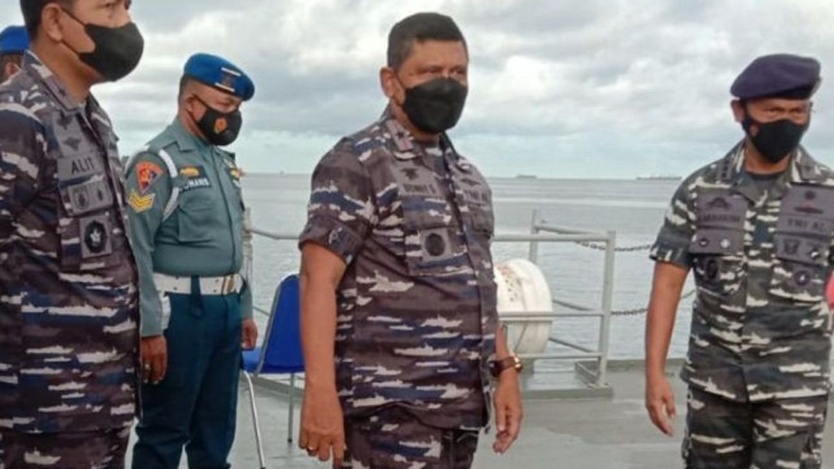 TNI AL Amankan Benda Mirip Rudal yang Ditemukan Nelayan di Sulawesi Selatan