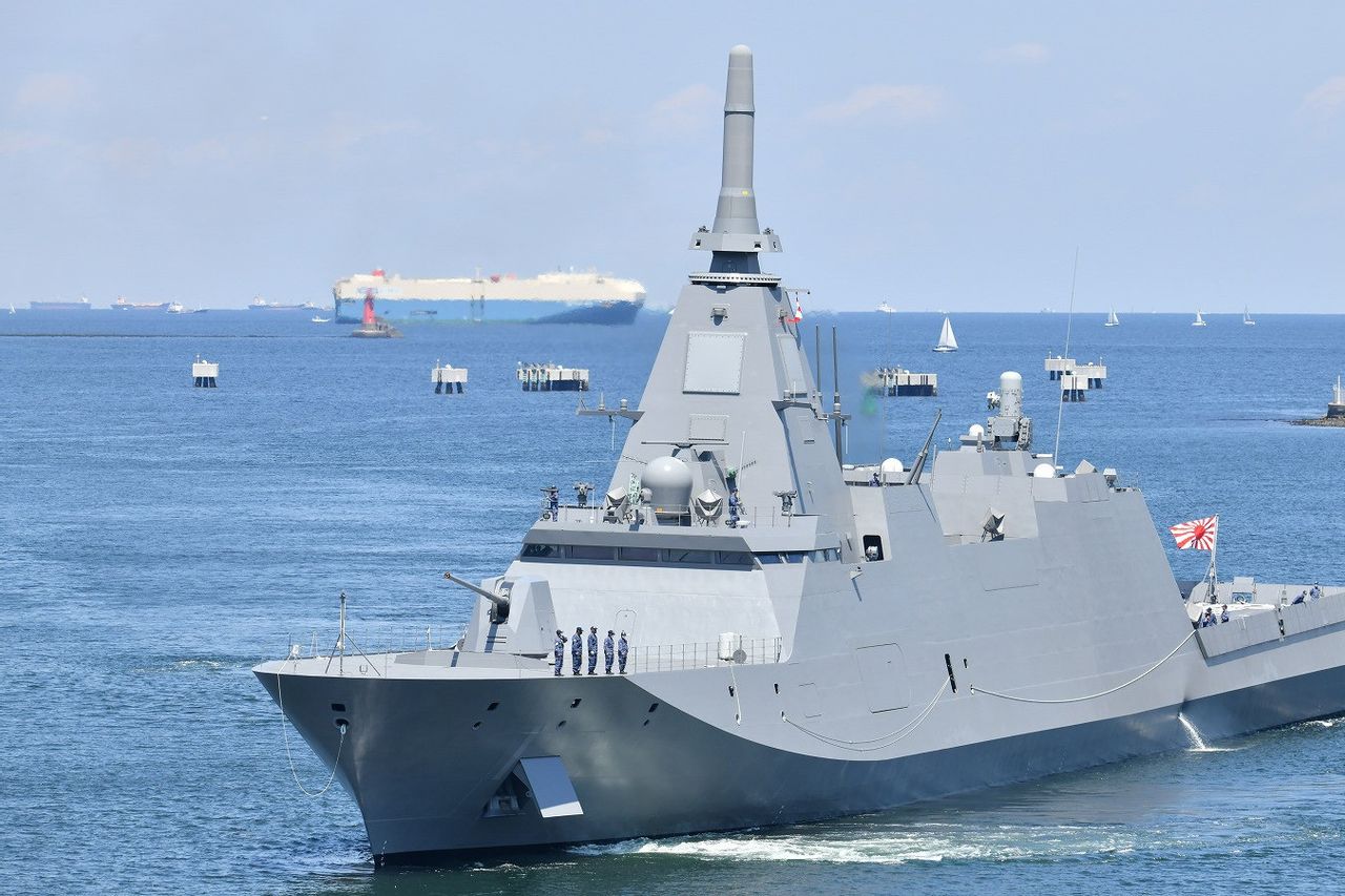 日本が軍艦用アンテナをインドに輸出