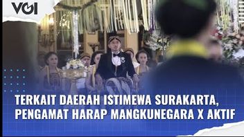 VIDEO: Terkait Daerah Istimewa Surakarta, Pengamat Budaya Harap Mangkunegara X Aktif
