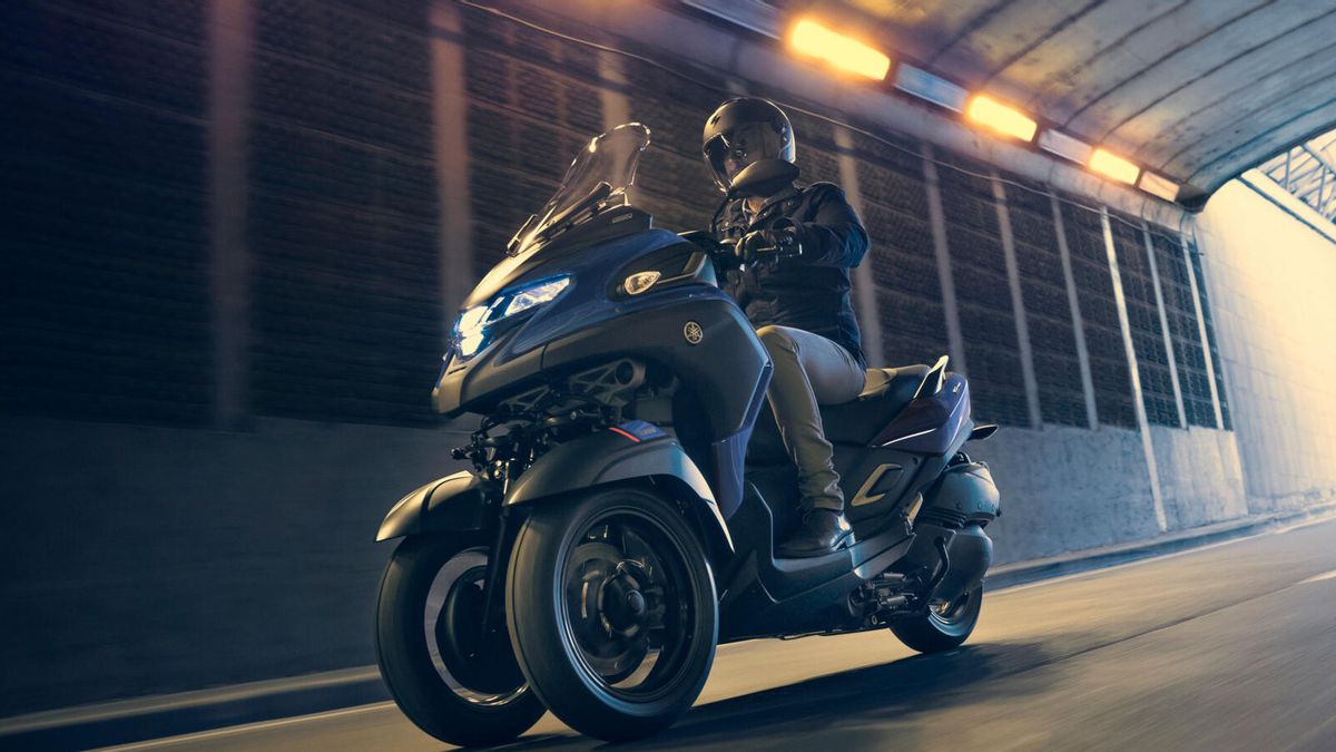 Yamaha Tricity 300 édition 2024, Tacting Sporty avec une technologie de manœuvre multi WOM