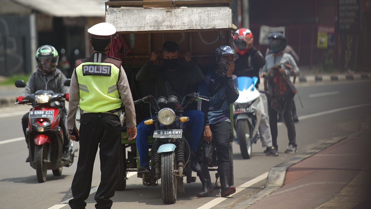 Pelanggar Lalu Lintas di Jakarta akan Ditilang