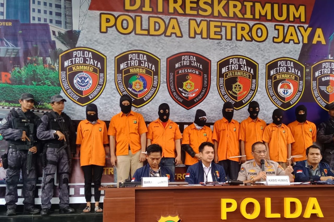 Police Unload ATM Breakers Using OJK Slik