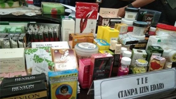 BPOM Tutup Ratusan Ribu Tautan Kosmetik Ilegal