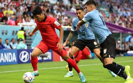 Piala Dunia 2022, Uruguay Vs Korea Selatan: Diwarnai 2 Kali Woodwork, La Celeste Ditahan Imbang Taegeuk Warriors