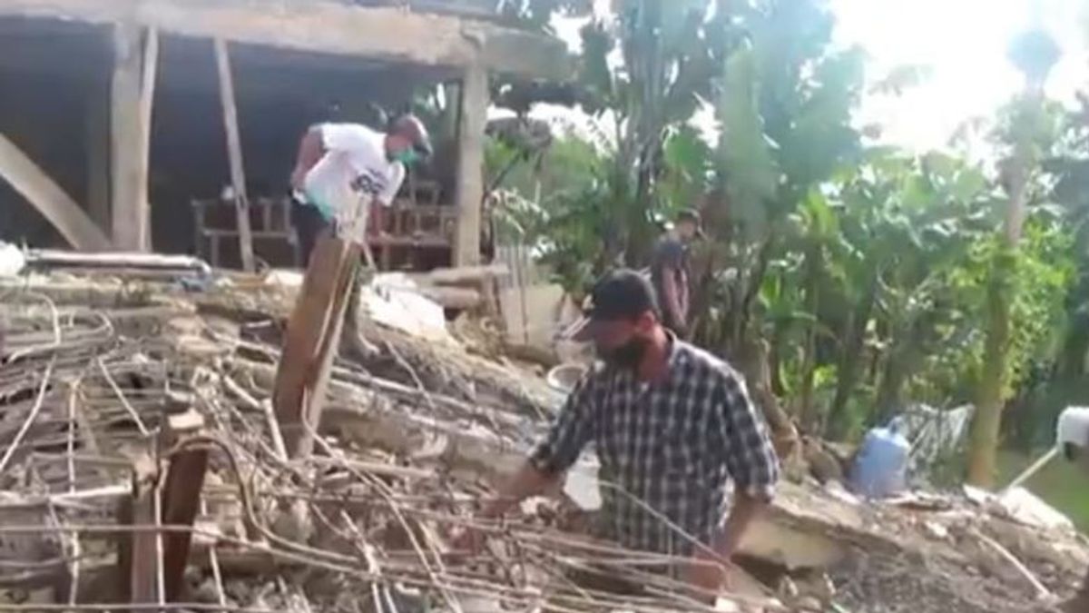 ボゴール県の78棟がシアンジュール地震で被害を受けた