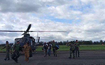 Aparat Gabungan Sisir KKB di Distrik Alama Cari Pembunuh Pilot Selandia Baru