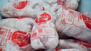 鶏肉の価格はまだ基準を下回っています 1kgあたりRp40,000
