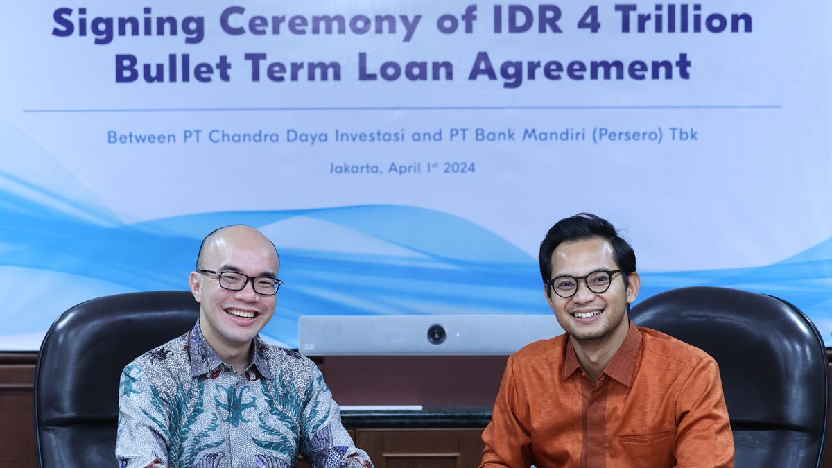 Renforçant la croissance du secteur des infrastructures, le groupe Chandra Asri a reçu un prêt à terme de bullet de 4 000 milliards de roupies de la part de Bank Mandiri