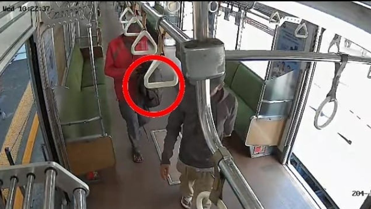 Usai Viral, Polisi Tangkap Pencuri Tas di Dalam Gerbong Commuter Line