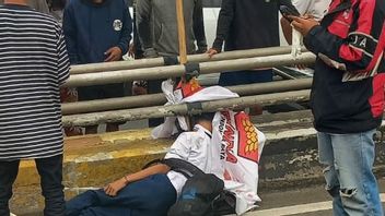 Allegedly Blocked Party Flag Attributes: Junior High School Student Died In Accident At Pondok Kopi Flyover