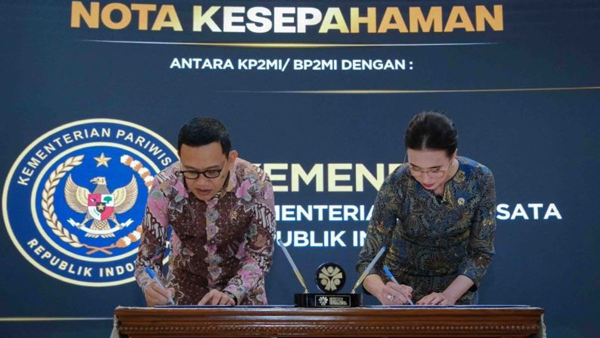 Kemenpar dan Kemen P2MI Bersinergi Latih Pekerja Migran jadi Duta Pariwisata Global