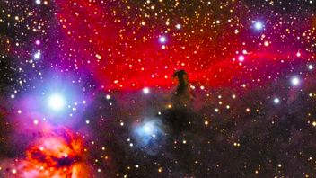 عالم الفلك الاسكتلندي الهاوي براين شو يلتقط صورة للسديم والعنقود النجمي الجديد من صفحته الرئيسية
