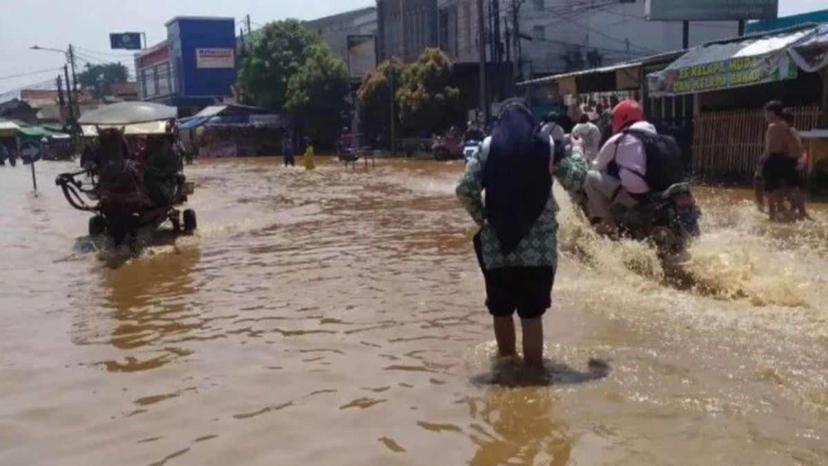 7 Kecamatan di Kabupaten Bandung Terendam Banjir