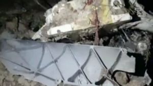 Penampakan Serpihan Diduga Pesawat Tempur T-50i Golden Eagle di Blora, Masih Olah TKP