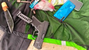 Gelisah Bertemu Polisi, Dua Begal Motor Jaringan Lampung Tak Berkutik, Pistol Rakitan dan Belati Ditemukan