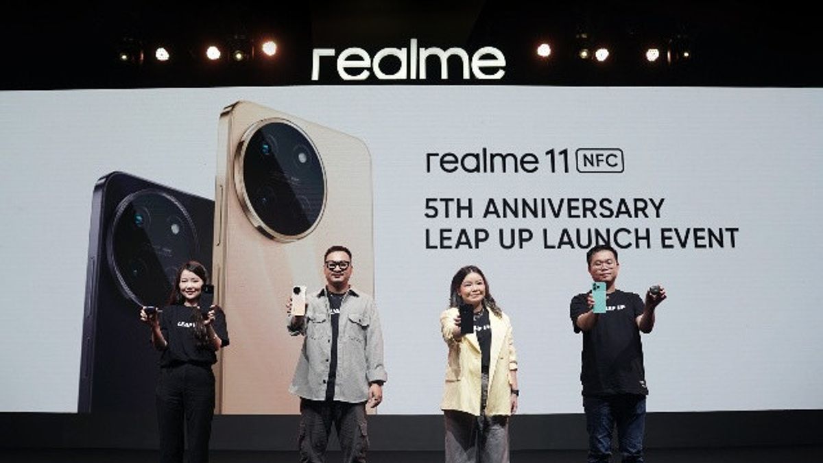 Realme 11 NFC Resmi Debut di Indonesia, Bawa Prosesor Gaming Besutan MediaTek