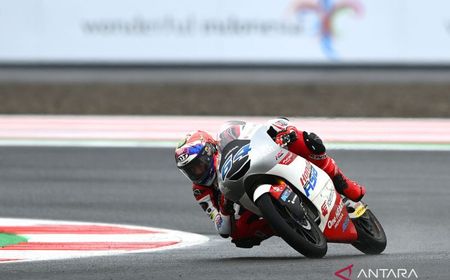 MotoGP Indonesia 2022: Hasil Kualifikasi Moto3, Mario Aji Start dari Posisi Ketiga