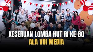 Keseruan Lomba HUT RI ke-80 ala VOI Media