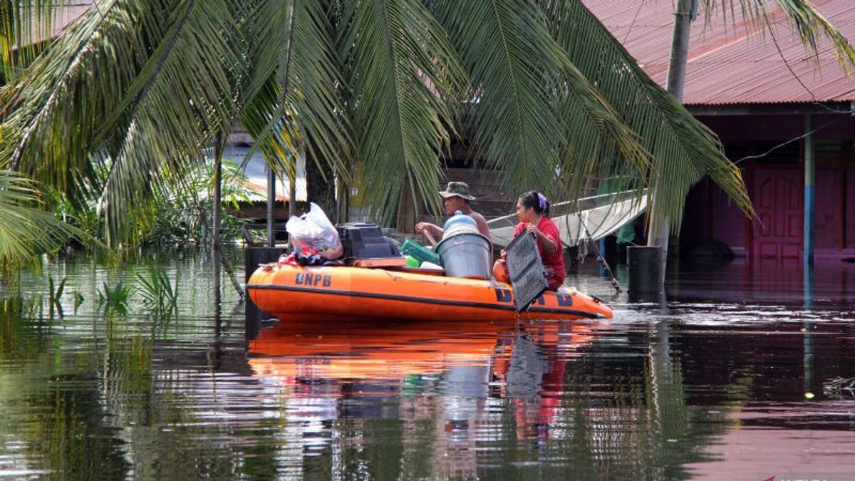 BPBD:洪水导致6000名廖内居民流离失所
