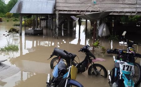 Masjid, Musala dan SD Ikut Terendam Banjir di Desa Pasir Putih Sulawesi Tengah