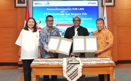 PGN Tandatangani PJB LNG dengan Pelanggan Industri di Kawasan Timur Indonesia