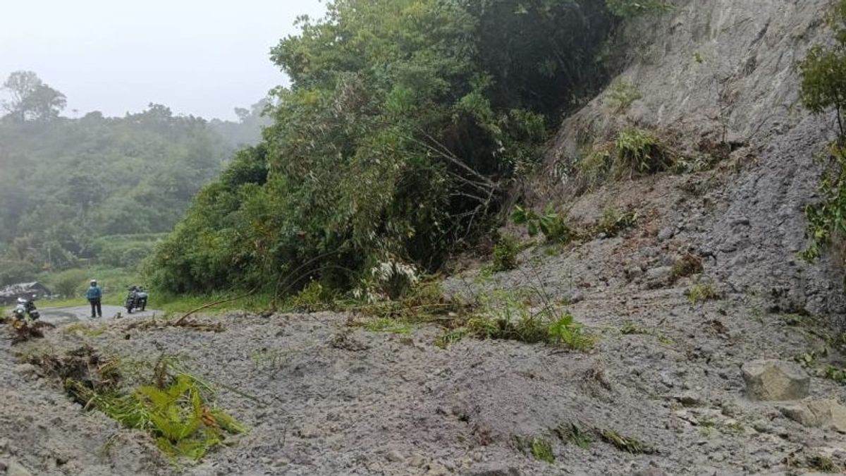 Longsor Sepanjang 20 Meter Tutup Jalan Padang-Bukittinggi, BPBD: Tidak Bisa Dilalui Kendaraan