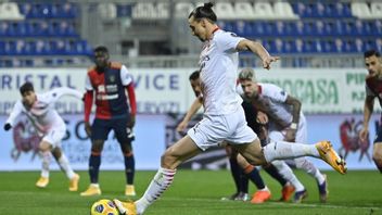 Two Goals From Ibrahimovic Are The Key To Milan's Victory Over Cagliari