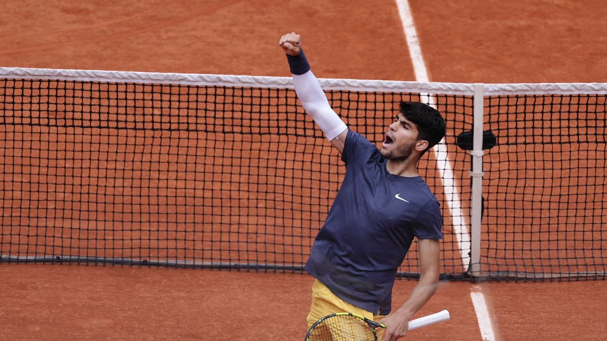 Generasi Baru Tenis Dunia, Alcaraz dan Sinner Bersiap Bertarung di Semifinal French Open 