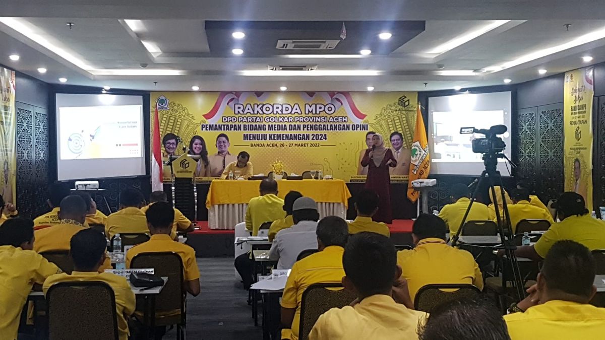 Meutya Hafid: Airlangga Hartarto's Performance Is Good, It's Not Difficult For Golkar To Win The 2024 Presidential Election