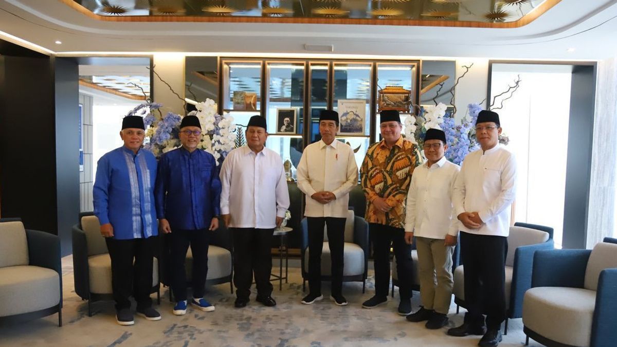 Without NasDem, Jokowi's Meeting With 6 Political Party Chairmans Will Discuss Presidential And Vice Presidential Candidates