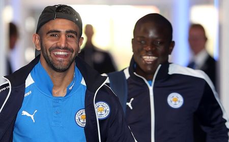 Mahrez dan Kante, Sohib sejak Main di Klub Gurem Prancis, Bawa Leicester Juara Liga Inggris, hingga Bertemu di Final