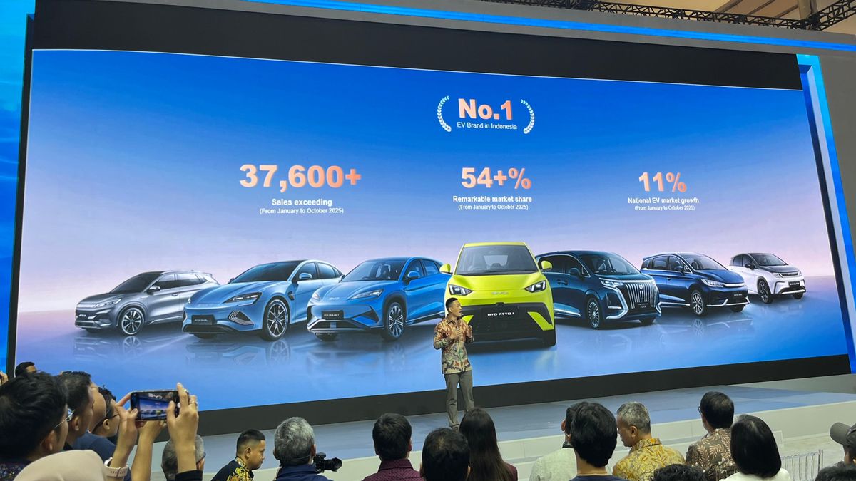 Dominasi EV BYD Makin Kokoh dengan Kuasai 54 Persen Pangsa Pasar Nasional