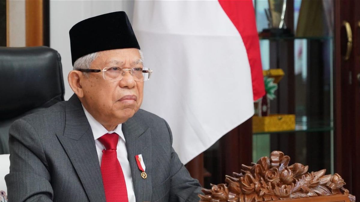 Le Vice-président Ma’ruf Amin A Déclaré Que Le Nombre D’entrepreneurs En Indonésie Est Encore Très Faible
