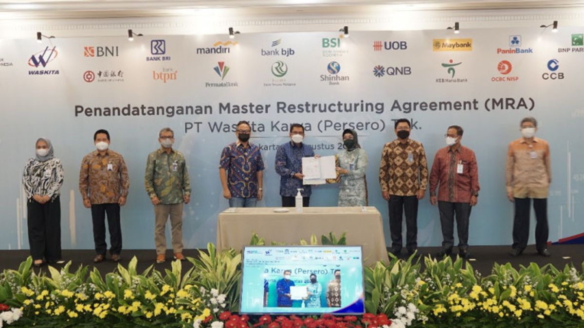 BNI, Mandiri, BRI, BTPN, BSI, BJB, Bank DKI Unite To Save Waskita Karya Who Has IDR 29 Trillion In Debt