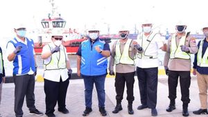 Mengintip Progres Perkuatan Struktur Dermaga Terminal Berlian di Tanjung Perak