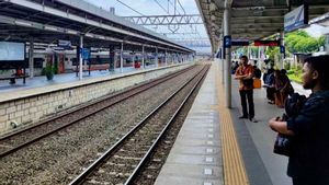 Wanita di Stasiun UI Depok Terjatuh dan Terjebak di Sela Peron Saat Kereta Datang