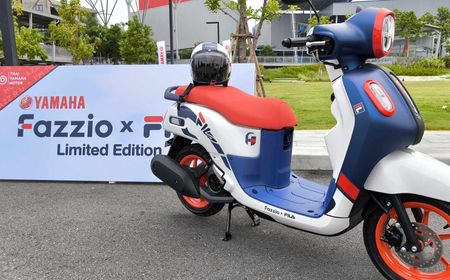 Yamaha dan FILA Hadirkan Fazzio Hybrid Edisi Terbatas di Thailand, Segini Harganya