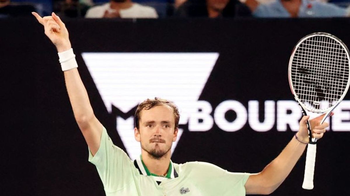 Bulan Ini, Petenis Rusia Daniil Medvedev Diprediksi Geser Djokovic dari Peringkat Teratas ATP Tour
