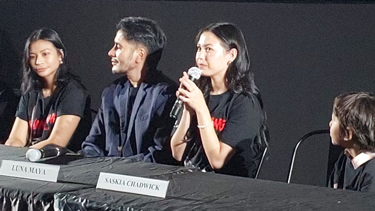 Saskia Chadwick Cerita Tantangan Main Adegan Kesurupan di Film Jalan Pulang