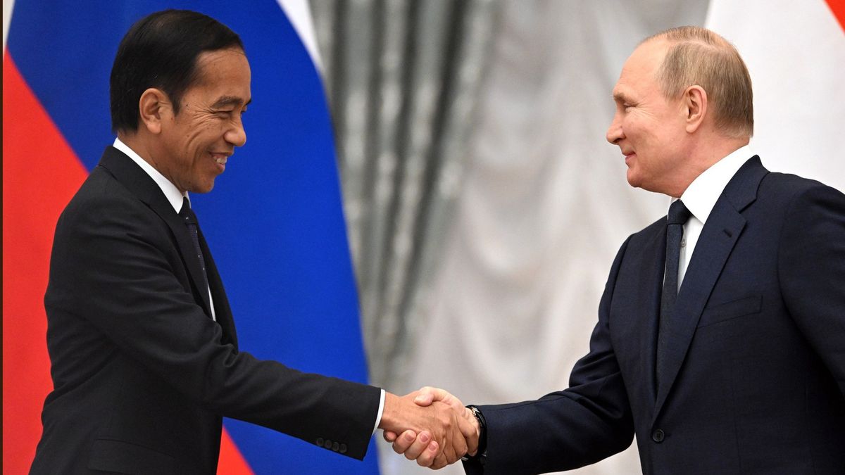 Kepada Presiden Jokowi, Putin Kenang Dukungan Rusia untuk Indonesia di Awal Kemerdekaan hingga Beragam Pembangunan