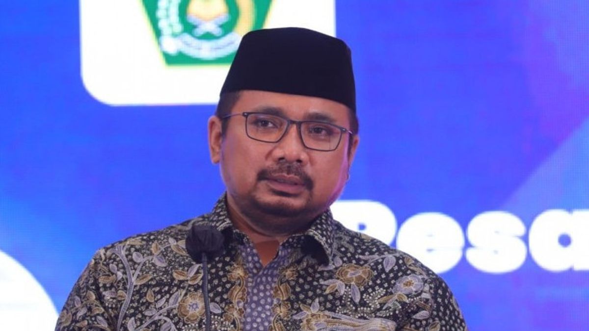 Minister Of Religion Yaqud Cholil Qoumas Appreciates The Provision Of Booster Vaccines From The TNI, DKI Jakarta Provincial Government And Walubi