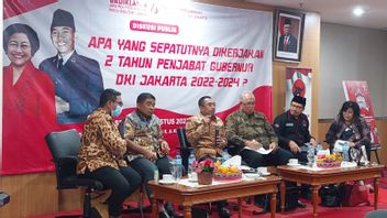 عدم وجود عمل مذهل ، ألمح PDIP إلى Anies بلقب 