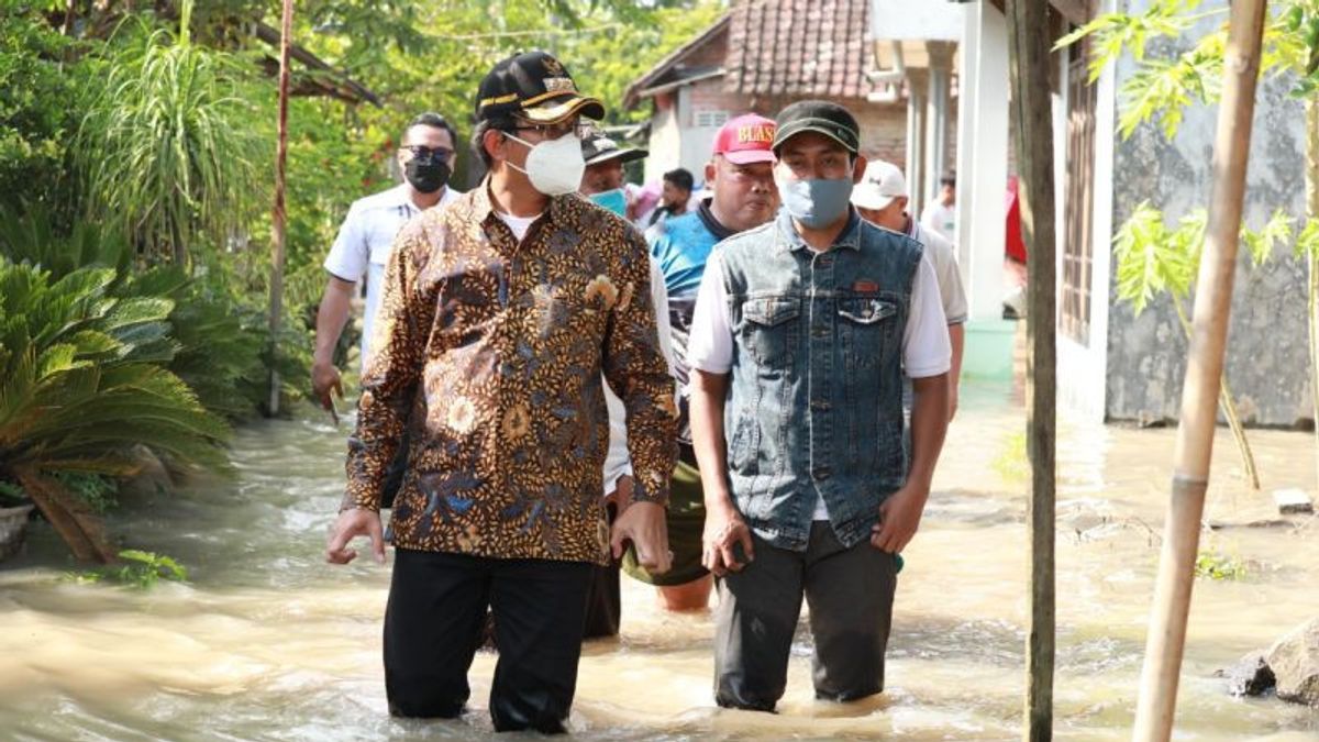 Sidoarjo Regent Gus Muhdlor Determines 3 Villages In Flood-Prone Areas