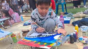 Wisata Kali Opak 7 Bulan Kalasan Gelar Lomba Mewarnai dan Menggambar untuk Anak-Anak