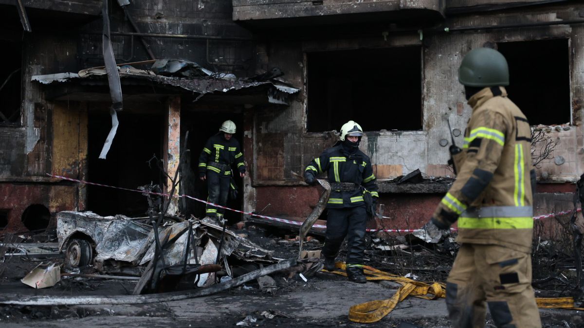 Russian Drone Attack Kills 4 People In Kharkiv, Ukraine Retaliates
