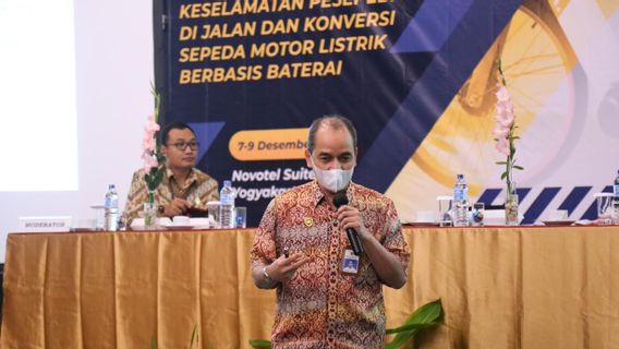 Kemenhub Sosialisasikan Konversi Sepeda Motor Listrik Berbasis Baterai