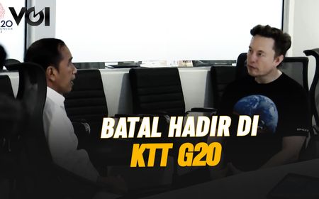 VIDEO: Elon Musk Batal Hadir di KTT G20 Bali