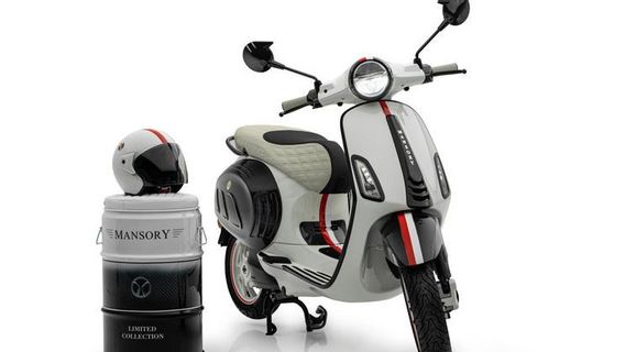 Mansory Presents Vespa Electrica Special Edition, Only 99 Units Available