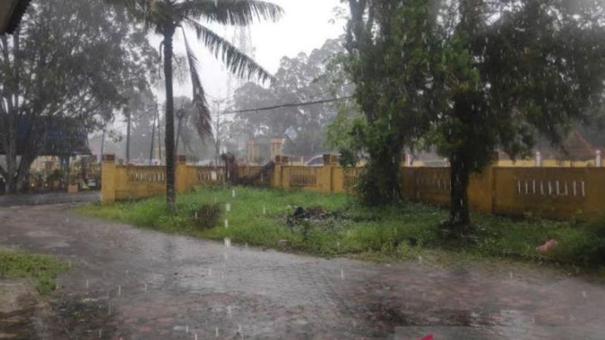 BMKG:来週の西コタワリンギンで雨を伴う強風に注意してください