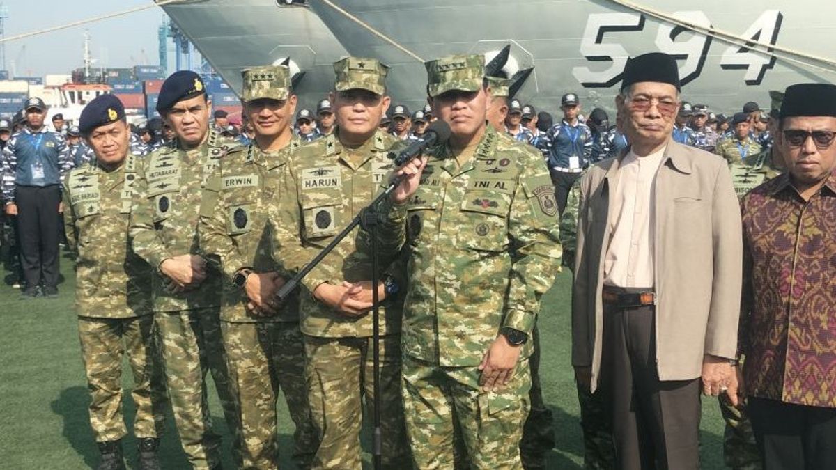 Voyage en bateau de guerre! TNI AL ouvre une nouvelle route Jakarta-Bangka Belitung gratuite pour Lebaran